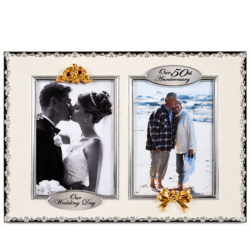50th Wedding Anniversary Photo Frame