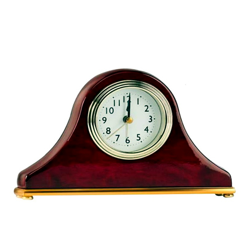 Piano finish alarm clock, engravable