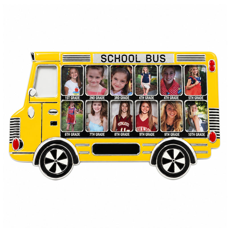 School Bus Photo Frame (Grades 1–12)