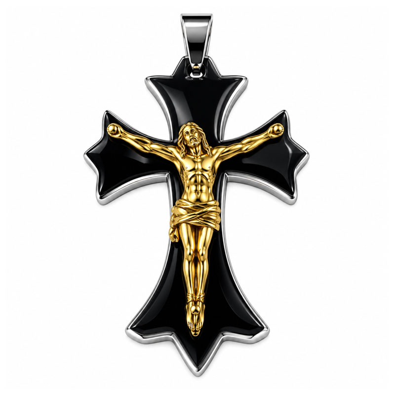 Stainless Steel Cross Pendant